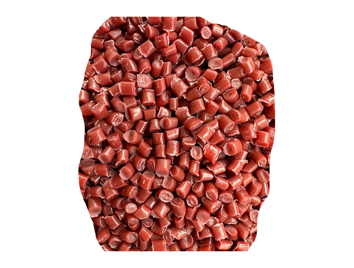 Полипропилен гранулированный красный
